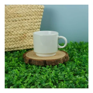 Ceramic Cups 10 Oz Glossy Finish White Color - Image 6