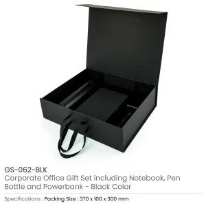 Corporate Office Gift Set in Color Themed Box with Ribbon Handle - Image 6