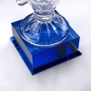 Large Crystal Glass Trophy Cup with Chocolate Gift Edition - Image 7