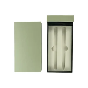 Dual Pen Box Slide to Open in Hard Cardboard Material - Image 3