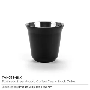 Gahwa Cups - Stainless Steel Arabic Coffee Cups - Image 6
