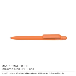 Maxema Kind rPET Pens, Matte Solid Color - Image 10