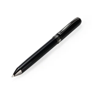 Dorniel Designs Metal Pens Matte Black Twist Action Blue Ink