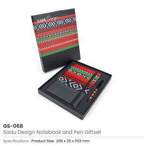 Notebook and Pen Giftset in Traditional SADU Designs - Image 4
