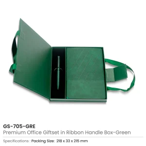 Premium Office Gift Sets in Magnetic Clasp Closure & Ribbon Handle Box - Image 8