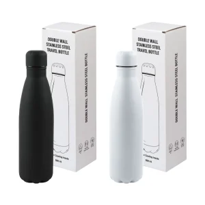 Premium Soft Touch Matt Cola Bottles in Stainless Steel 500ml - Image 10