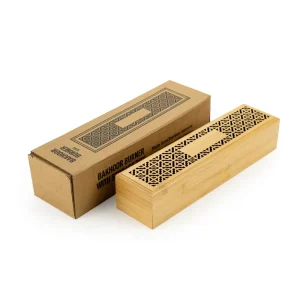 Wooden Incense Burner Holder with Drawer Includes 10 Pcs Oud Sticks - Image 8